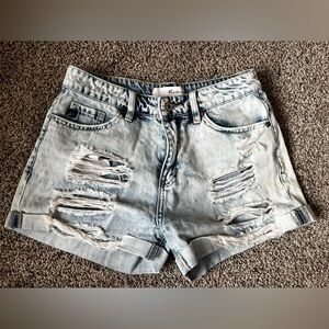 Kancan distressed shorts